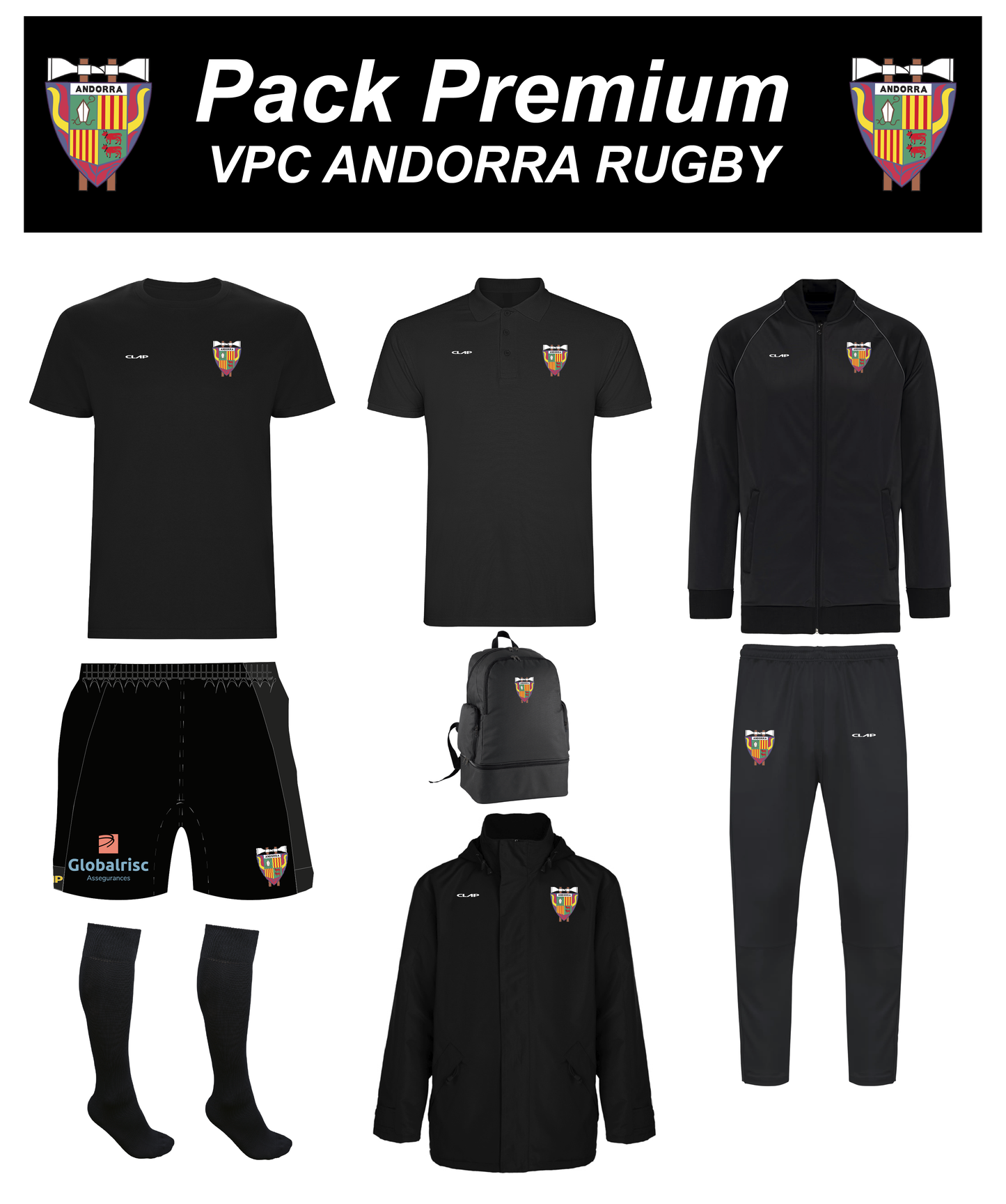 Pack PREMIUM VPC ANDORRA RUGBY