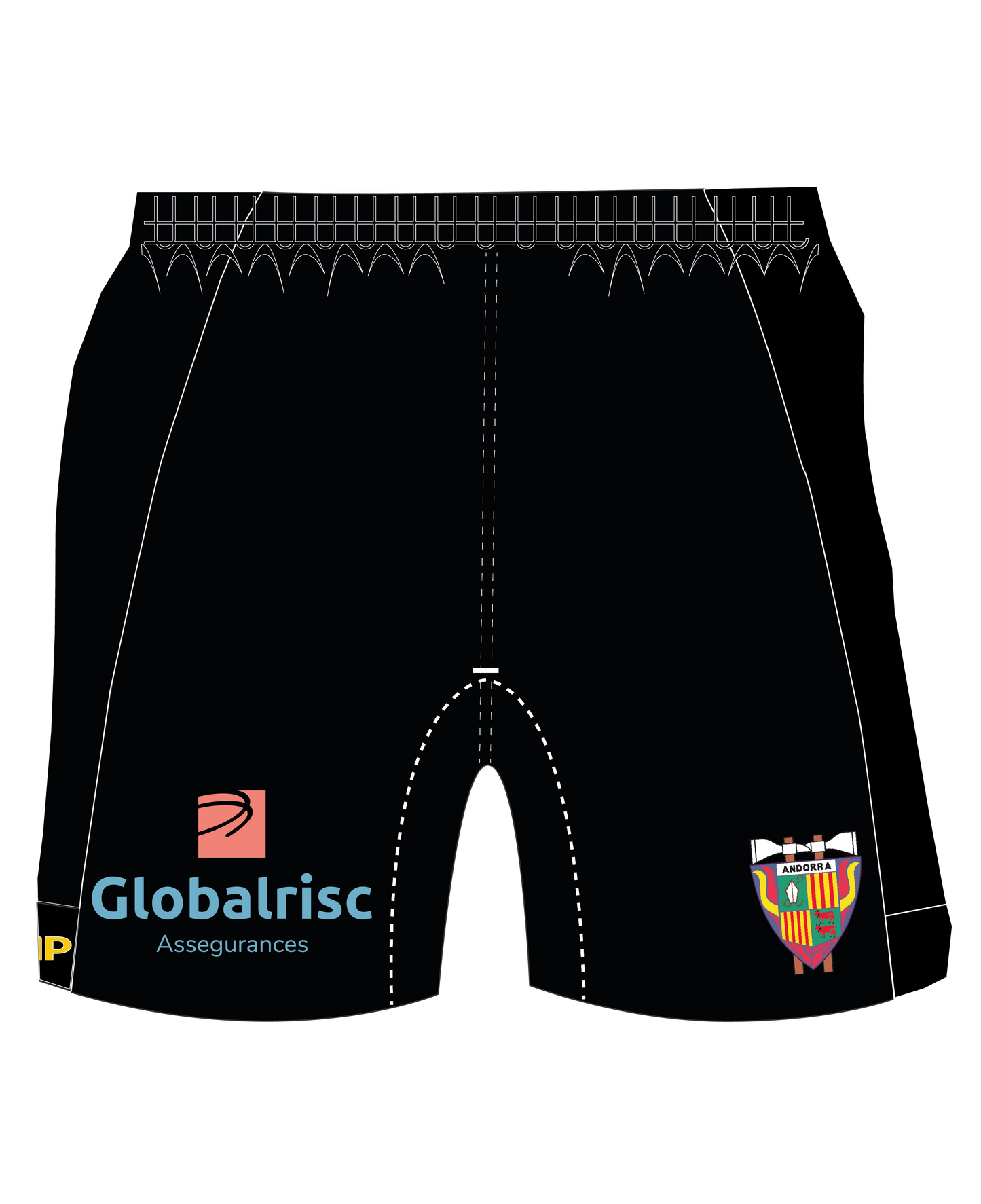 Pantalón de rugby sublimado de Juego VPC ANDORRA RUGBY