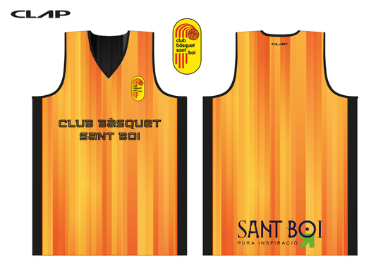 Camiseta REVERSIBLE del CB Sant Boi