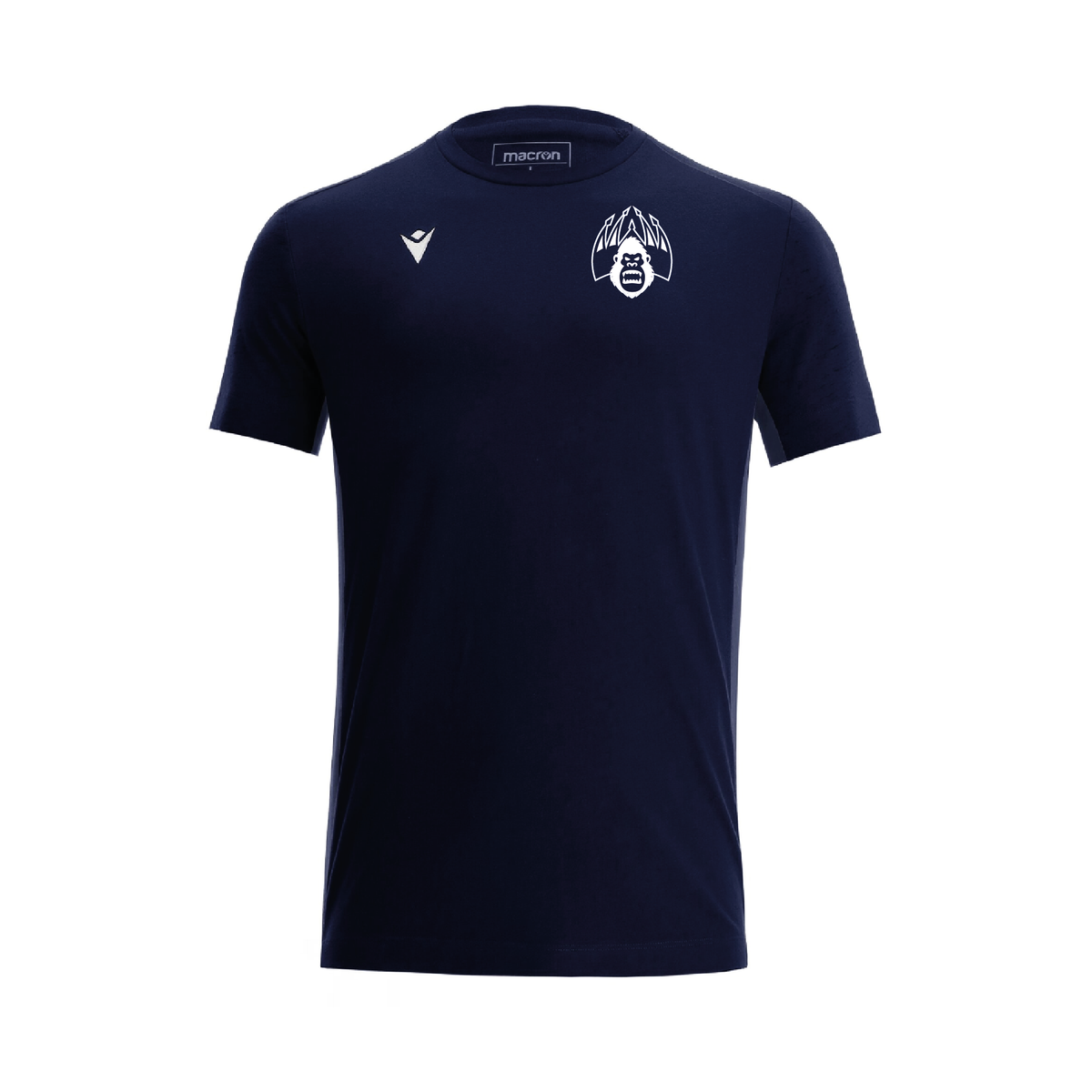 Camiseta de algodón MACRON NEVEL Navy UPC