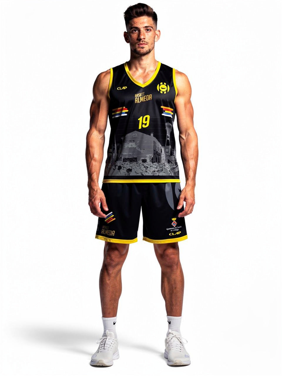 Pantalón de baloncesto MASCULINO CLAP HOME CB Almeda 24/27