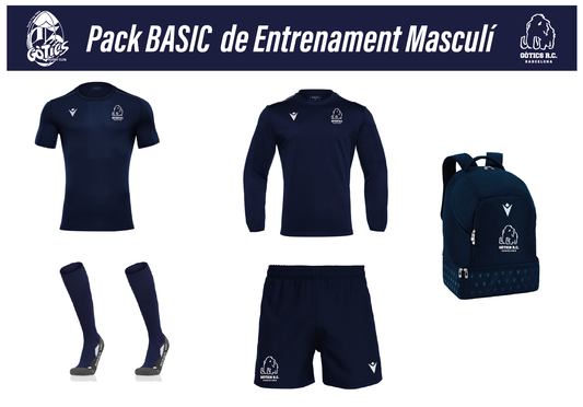 Pack BÁSICO MASCULÍ GÒTICS RC