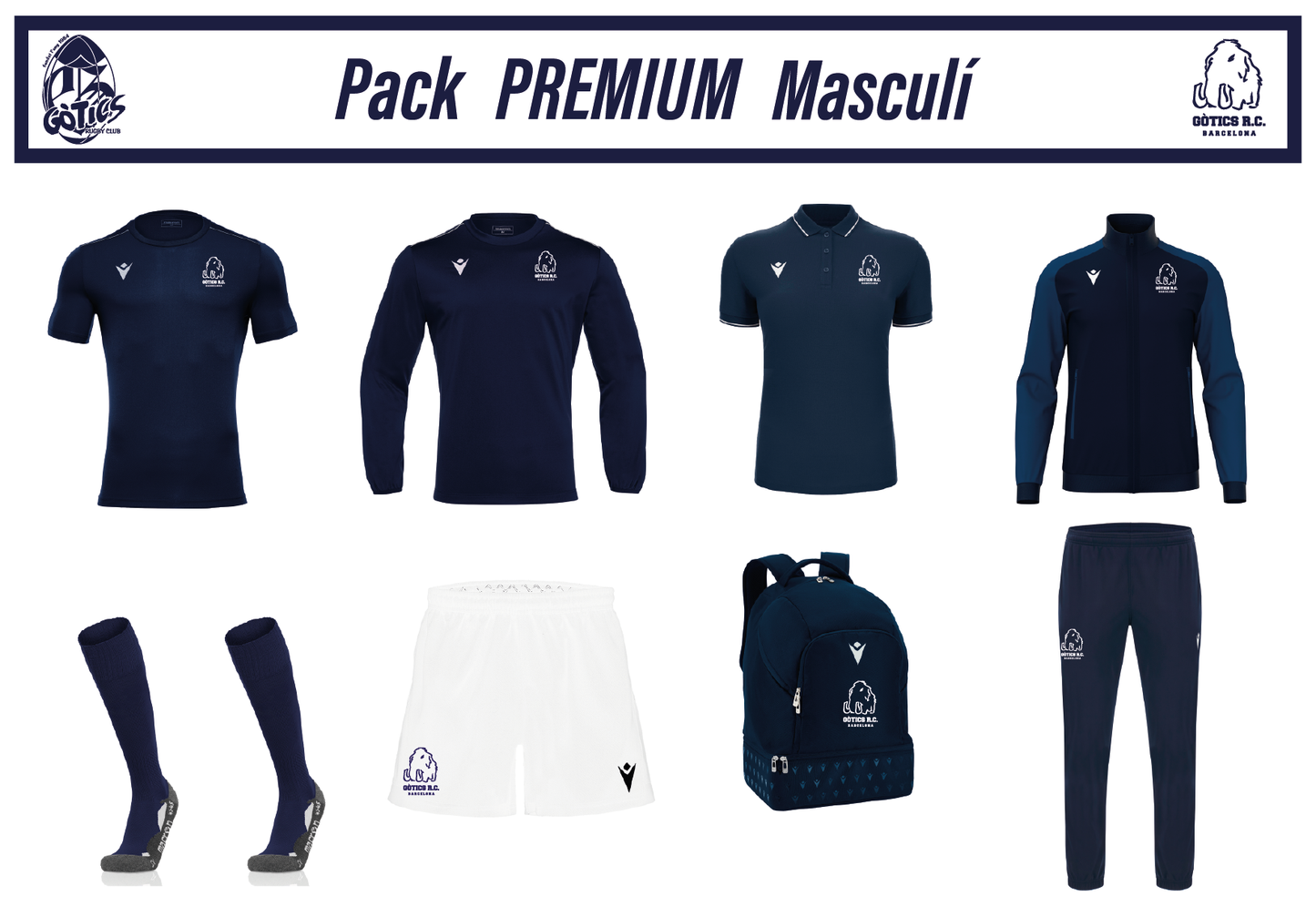 Pack PREMIUM MASCULÍ GÒTICS RC